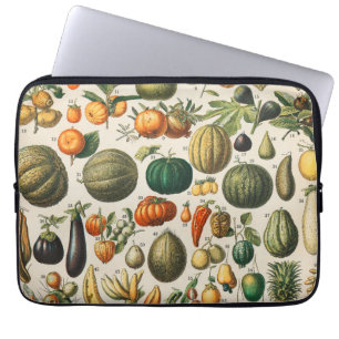 Fruit plantaardige botanische wetenschappelijke il laptop sleeve