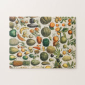 Fruit plantaardige botanische wetenschappelijke il legpuzzel (Horizontaal)