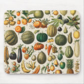 Fruit plantaardige botanische wetenschappelijke il muismat (Voorkant)