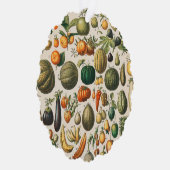 Fruit plantaardige botanische wetenschappelijke il ornament kaart (Rechts)