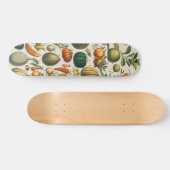 Fruit plantaardige botanische wetenschappelijke il persoonlijk skateboard (Horizontaal)