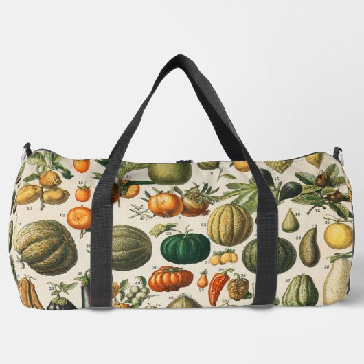 Fruit plantaardige botanische wetenschappelijke il plunjezak (Voorkant)