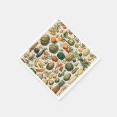 Fruit plantaardige botanische wetenschappelijke il servet (Hoek)