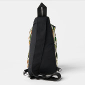 Fruit plantaardige botanische wetenschappelijke il sling bag (Achterkant)