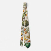 Fruit plantaardige botanische wetenschappelijke il stropdas (Achterkant)