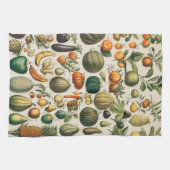 Fruit plantaardige botanische wetenschappelijke il theedoek (Horizontaal)