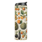 Fruit plantaardige botanische wetenschappelijke il thermosbeker (Gedraaid links)