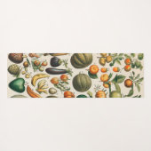 Fruit plantaardige botanische wetenschappelijke il yogamat (Achterkant (horizontaal))