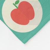 Fruit Polka Dots Fleece Deken (Hoek)