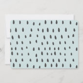 Fruit Popsicle Waterverf 1e Verjaardag Foto Kaart (Achterkant)