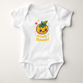 "Fruit Power" desing Baby Romper