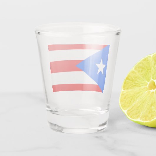 Fruit Puerto Rico Shot Glas (Achterkant)