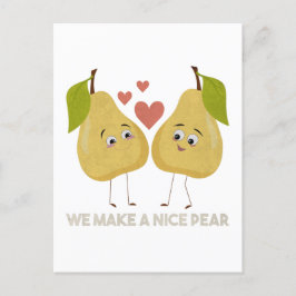 Fruit Pun: We maken een mooie peer Briefkaart