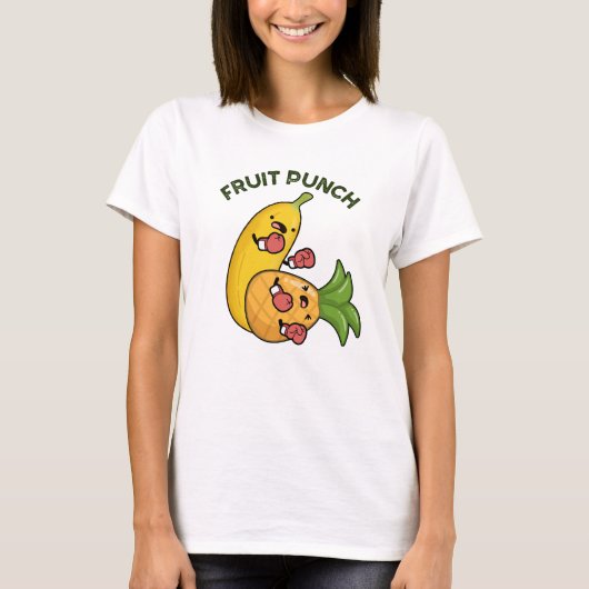 Fruit Punch Funny Drink Pun T-shirt (Voorkant)