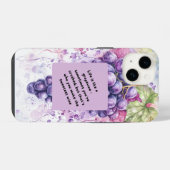 Fruit Quote iPhone Case – Leuk en fris Motivatie iPhone Hoesje (Achterkant horizontaal)