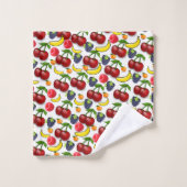 Fruit Salad Bathroom Towel sets Bad Handdoek (Wasdoekje)