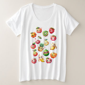 Fruit Salad Grote Maat T-shirt
