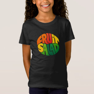 FRUIT SALAD – Krachtig Cirkelvormig Typografieontw T-shirt