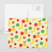Fruit Salad Pattern Briefkaart (Voorkant / Achterkant)
