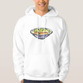 Fruit Salade Bowl met Kiwi en Sinaasappel Hoodie (Voorkant)