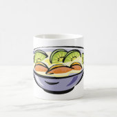 Fruit Salade Bowl met Kiwi en Sinaasappel Koffiemok (Center)