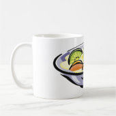 Fruit Salade Bowl met Kiwi en Sinaasappel Koffiemok (Links)