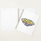 Fruit Salade Bowl met Kiwi en Sinaasappel Planner (Display)