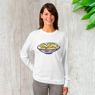 Fruit Salade Bowl met Kiwi en Sinaasappel T-shirt