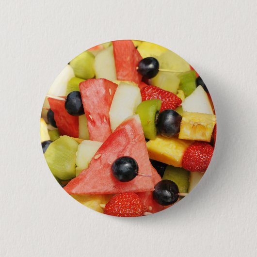 fruit salade ronde button 5,7 cm (Voorkant)
