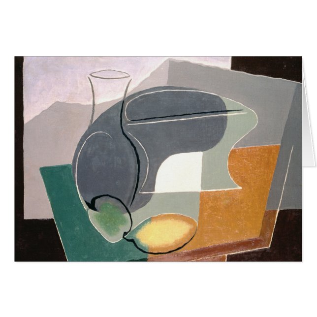 Fruit-schotel en karafel, 1927 (Voorkant Horizontaal)