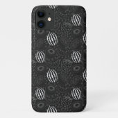 Fruit seamless pattern black and white Tropical Case-Mate iPhone Case (Achterkant)