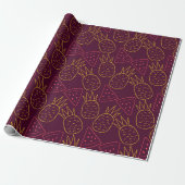 Fruit seamless pattern | Fruit surface pattern 18 Cadeaupapier (Uitgerold)
