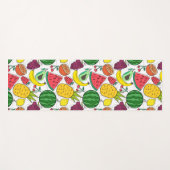 Fruit seamless pattern | Fruit surface pattern 22 Yogamat (Voorkant (horizontaal))