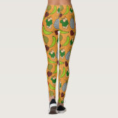 Fruit seamless pattern | Fruit surface pattern 23 Leggings (Achterkant)