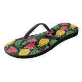 Fruit seamless pattern | Fruit surface pattern 26 Teenslippers (Schuin)
