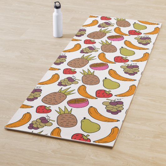 Fruit seamless pattern | Fruit surface pattern 33 Yogamat (In situ)