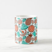 Fruit seamless pattern | Fruit surface pattern 39 Koffiemok (Center)