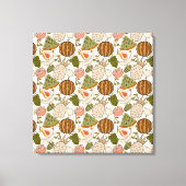 Fruit seamless pattern | Fruit surface pattern 54 Canvas Afdruk (Voorkant)