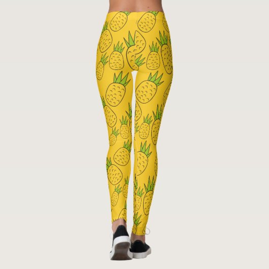 Fruit seamless pattern | Fruit surface pattern 56 Leggings (Achterkant)