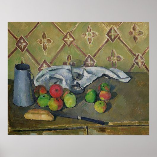 Fruit, Serviette en Milk Jug, c.1879-82 Poster (Voorkant)