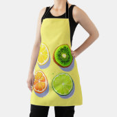 Fruit Slices Pop Art Schort (Insitu)