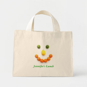 Fruit Smile Lunch Bag Mini Tote Bag