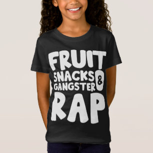 Fruit Snacks en Gangster Rap T-shirt