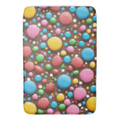 Fruit Snoep Melk Chocoladepatroon Badmat (Voorkant Verticaal)