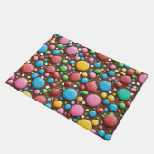 Fruit Snoep Melk Chocoladepatroon Deurmat (Schuin)
