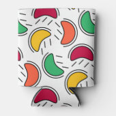 Fruit Snoep Shapes Pattern Blikjeskoeler (Voorkant)