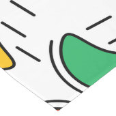 Fruit Snoep Shapes Pattern Lange Tafelloper (Hoek)