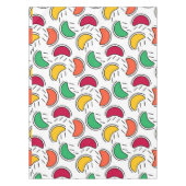 Fruit Snoep Shapes Pattern Tafelkleed (Voorkant)