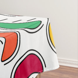 Fruit Snoep Shapes Pattern Tafelkleed