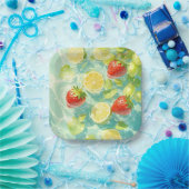 Fruit Splash Papieren Bordje (Feest)